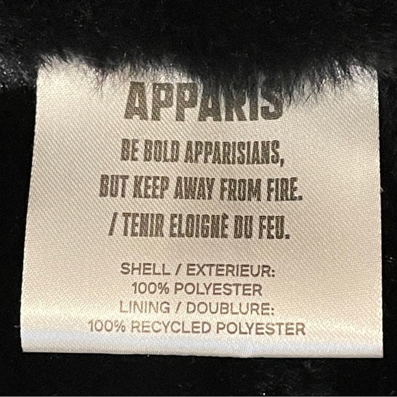 Apparis Josh Jacket Large Blue‎ Gray Plaid Puffer Faux Fur Lined Outdoor NEW - Picture 4 of 15